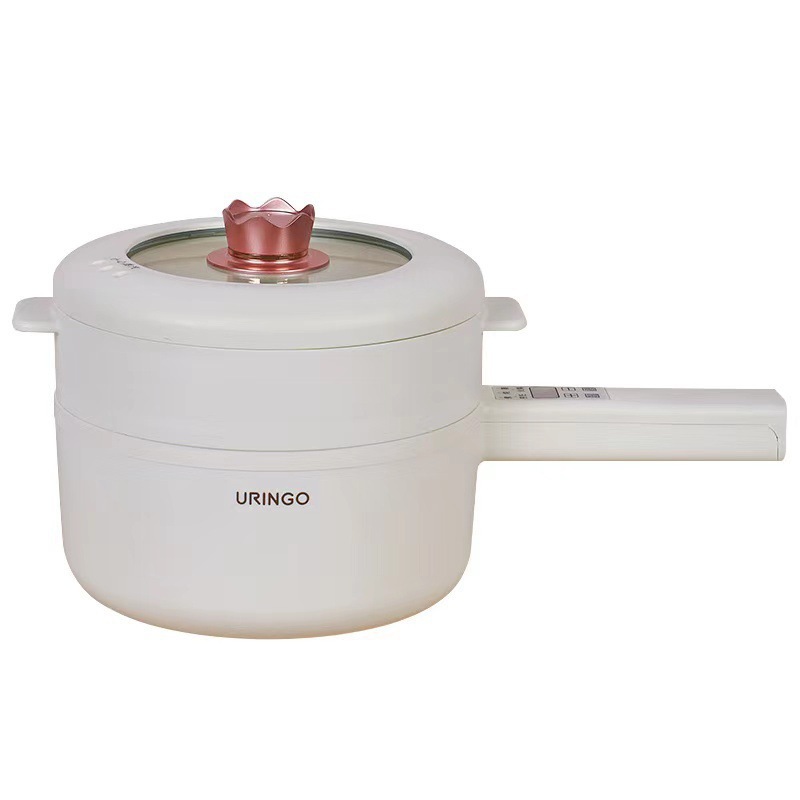Baby Rice Food - Uringo หม้อไฟ2L/1.6ปรับความเร็วได้ห้าระดับใช้งานได้หลากหลายกระทะแบบไม่ติดทอดในครัวเรือนหอพัก