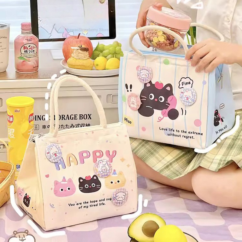 Baby Food Zip Lock Bag - กระเป๋าเด็กเล็กเด็กผู้หญิงกระเป๋าใส่อาหารกลางวันสำหรับผู้หญิงเก็บความร้อนน่ารักพกพาสะดวกน่ารักอุปกรณ์กล่องข้าวกลางวันกระเป๋าเบนโตะขนาดใหญ่ถุงเก็บอาหาร