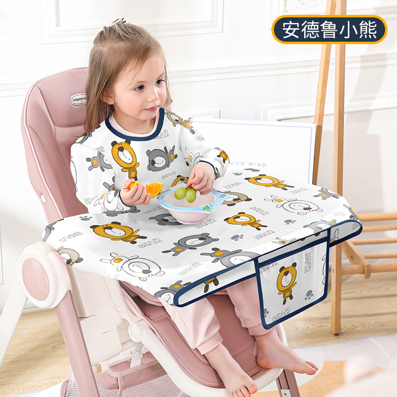Baby Food Newborn - ชุดคลุมเก้าอี้รับประทานอาหารสำหรับเด็กทารกแรกเกิดผ้าซับน้ำลายกันน้ำอุปกรณ์สำหรับให้อาหาร