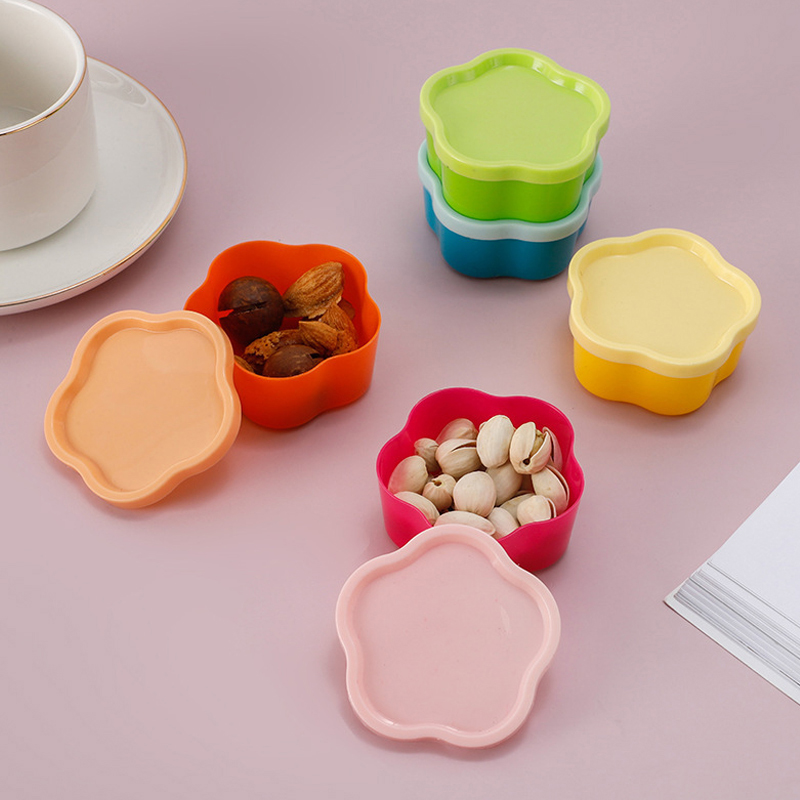 5 ชิ้น/เซ็ต Mini กล่องอาหารกลา - Baby Food Containers Glass บทวิจารณ์และราคา