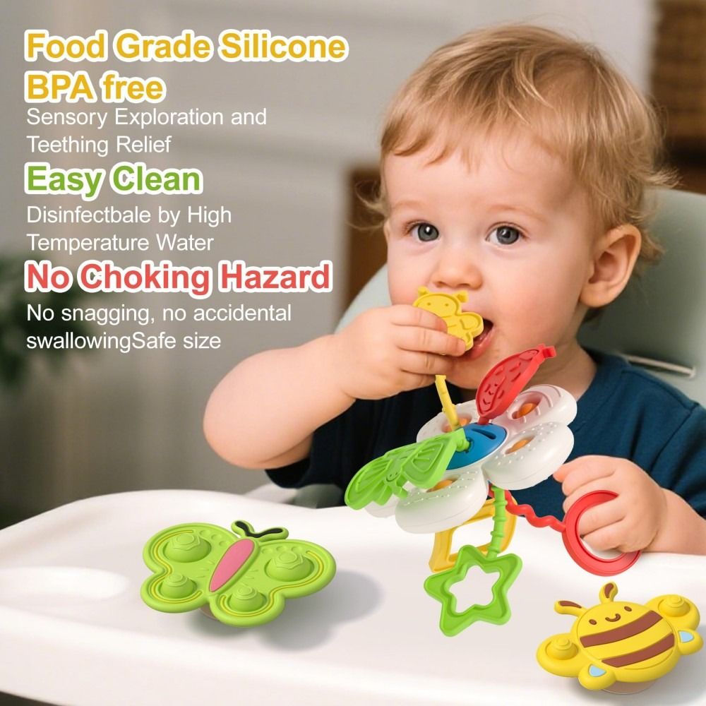 ของเล่นเด็กเกรดอาหารของเล่นประ - Baby Food Newborn บทวิจารณ์และราคา