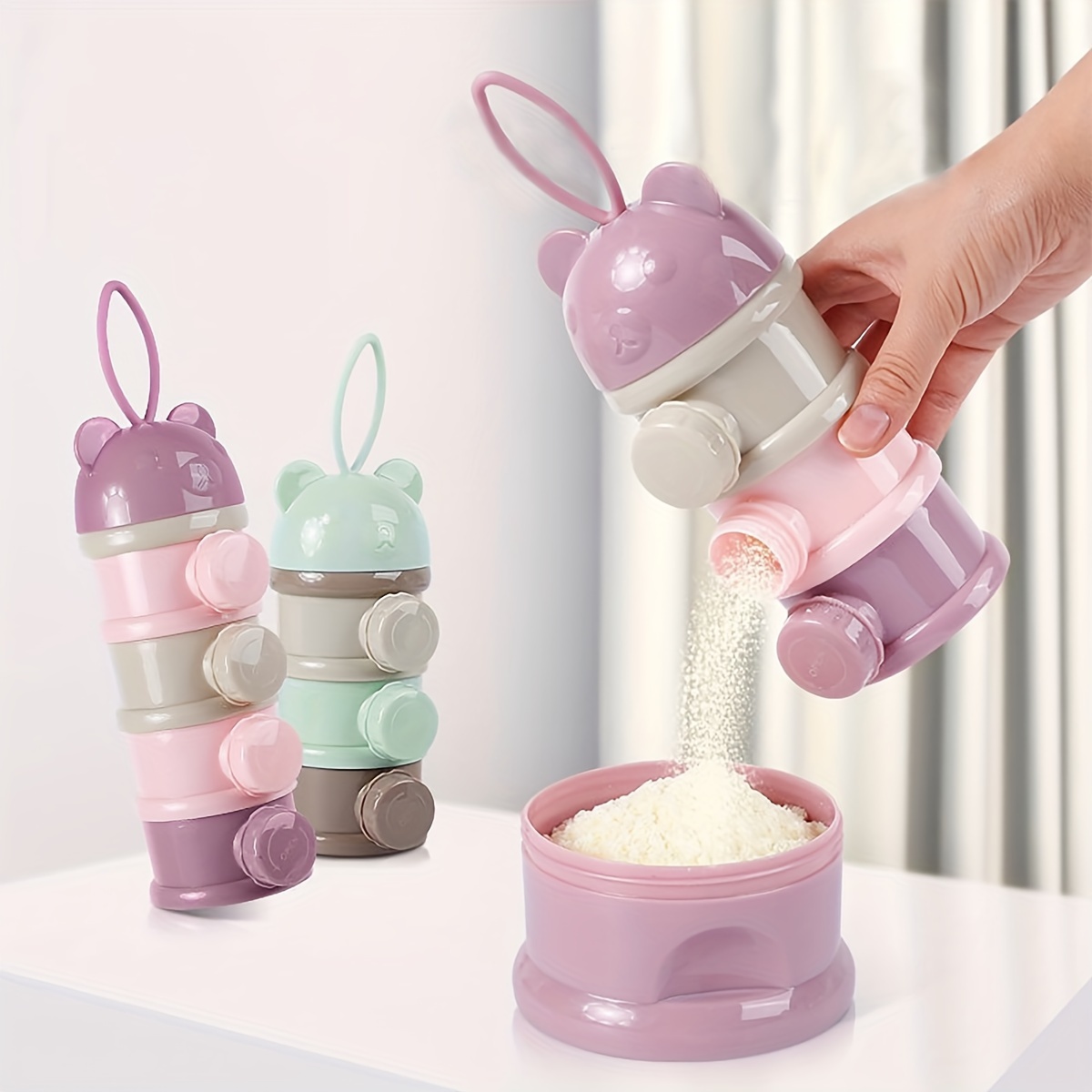 ภาชนะใส่นมผงเด็กความจุขนาดใหญ่ - Baby Food Category บทวิจารณ์และราคา
