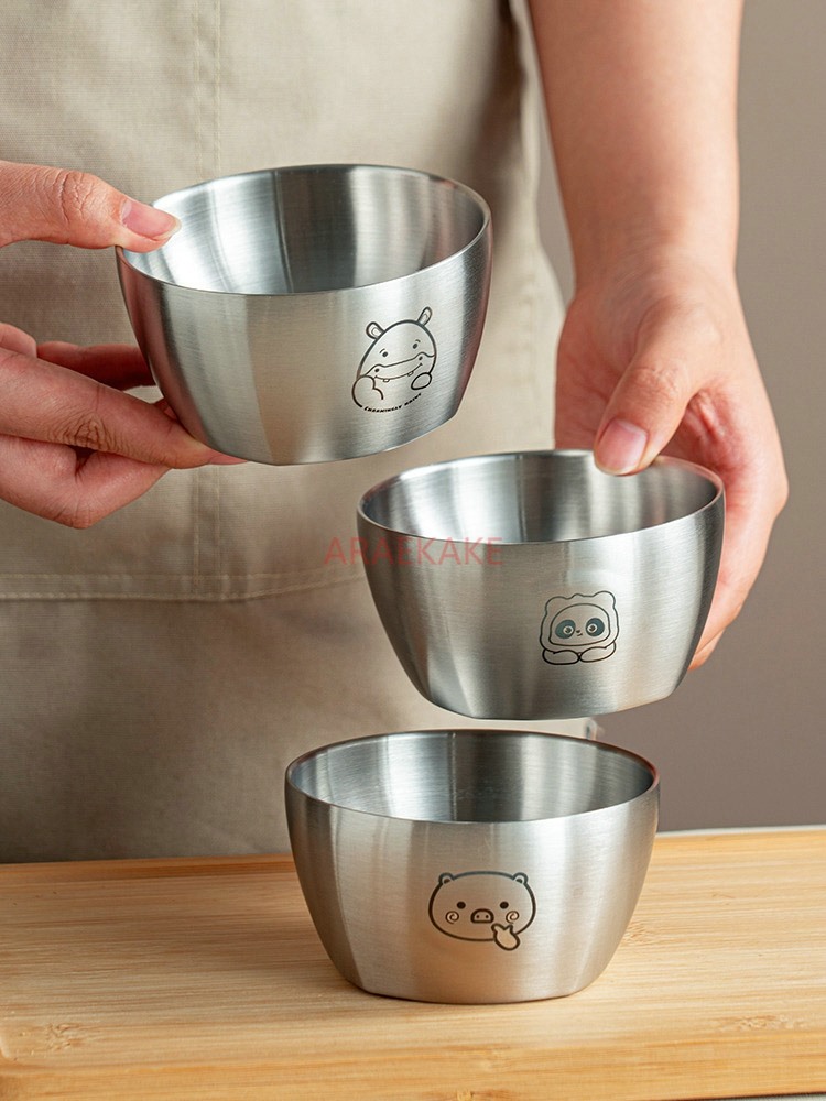 ชามเด็กเกรดอาหาร ชามข้าวสแตนเล - Baby Rice Food บทวิจารณ์และราคา