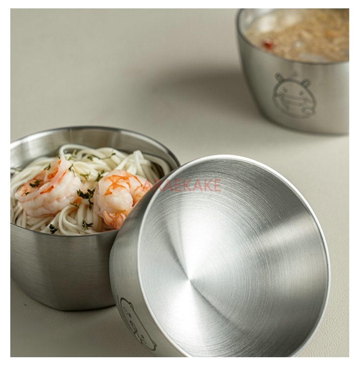 ชามเด็กเกรดอาหาร ชามข้าวสแตนเล - Baby Rice Food บทวิจารณ์และราคา