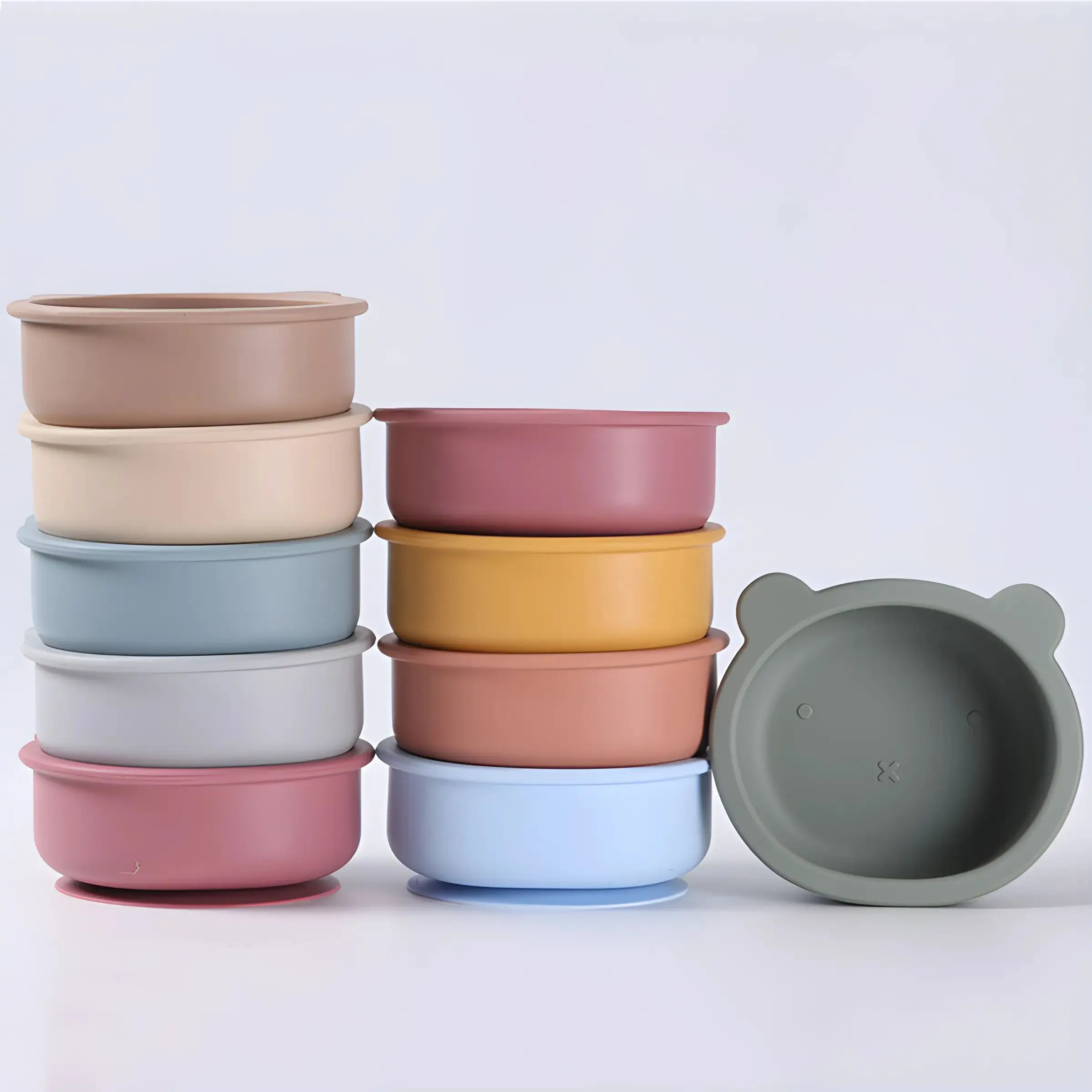 ชามซิลิโคนสำหรับเด็กหัดกินข้าว - Baby Rice Food บทวิจารณ์และราคา
