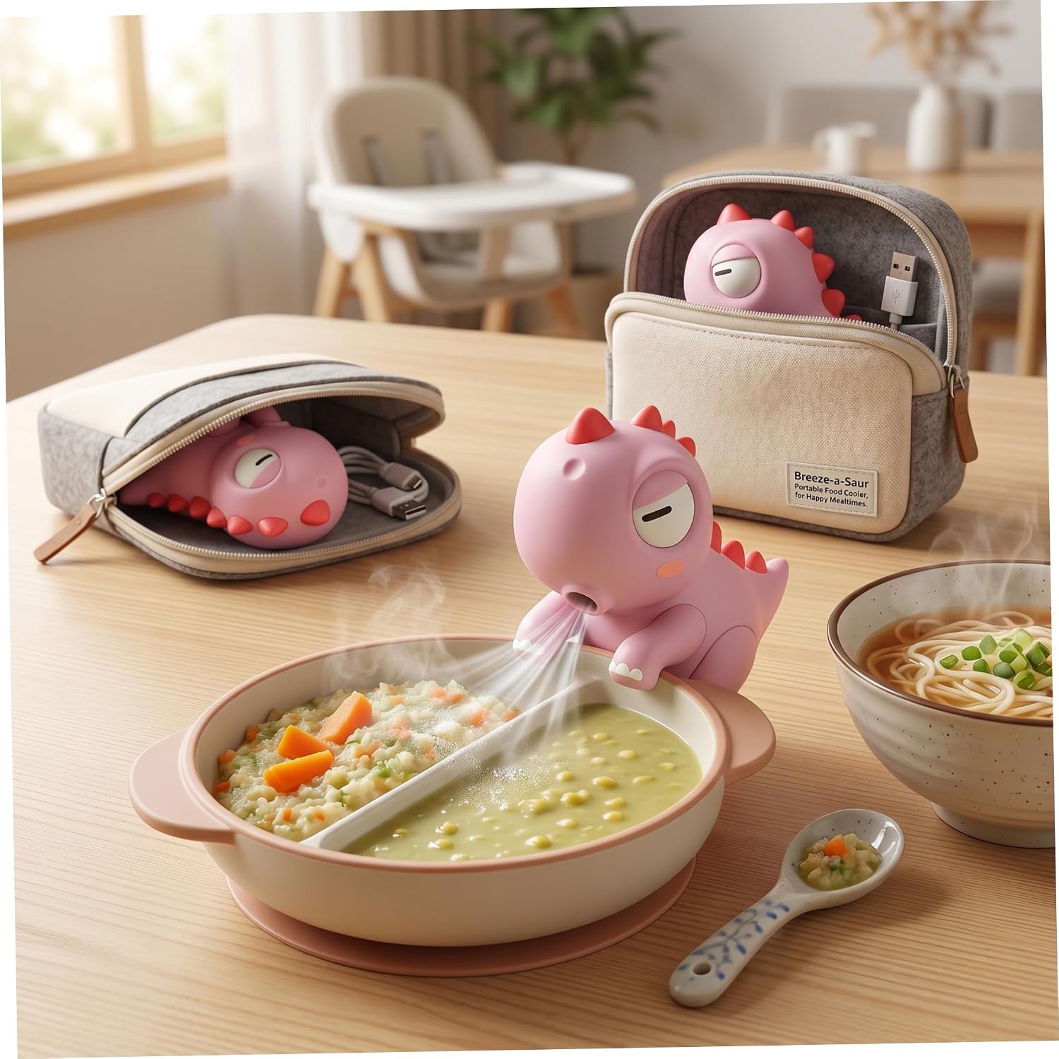 พัดลมมินิรูปช้างน่ารัก อุปกรณ์ - Baby Food Usa บทวิจารณ์และราคา