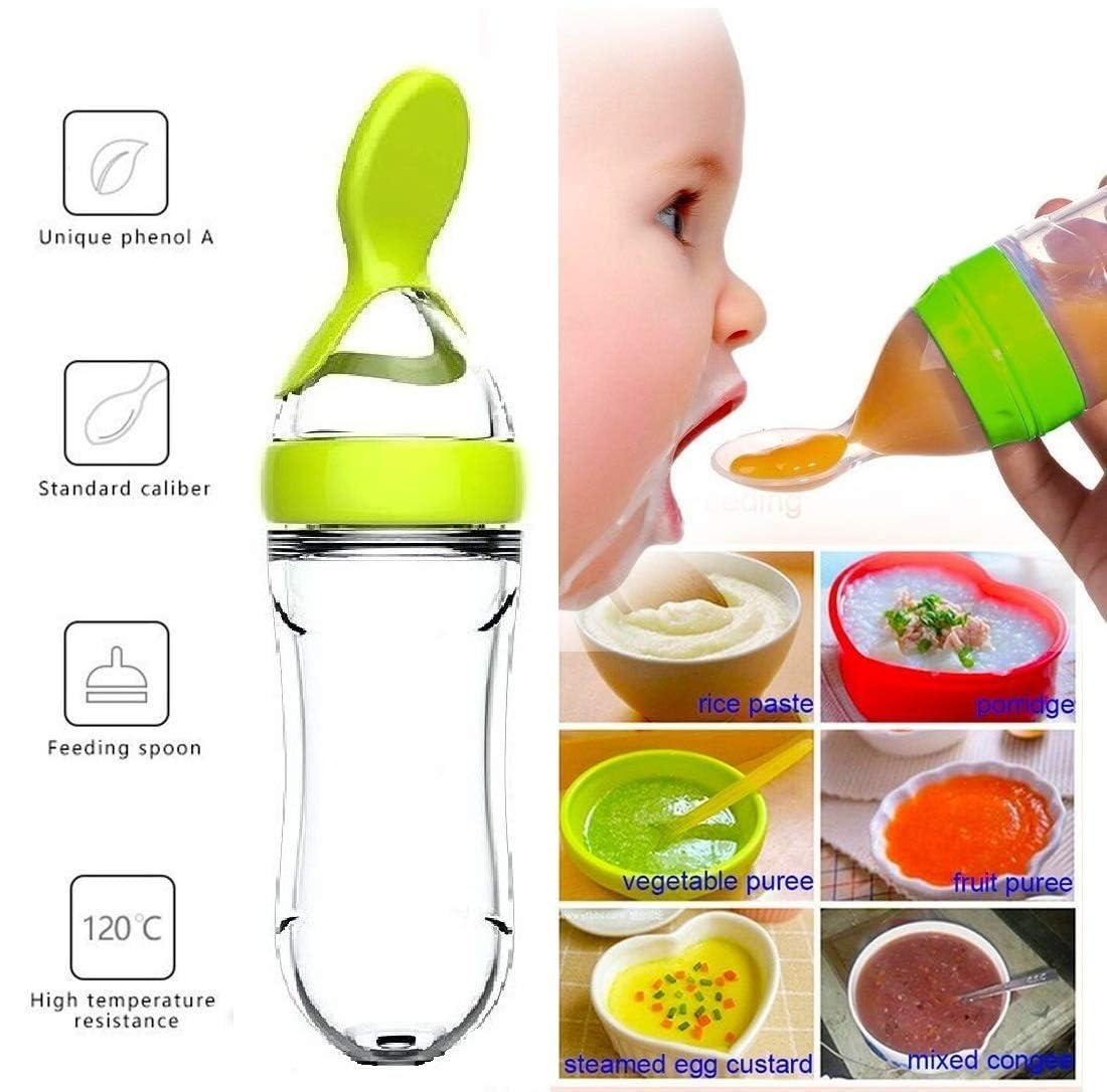 บีบขวดนมถ้วยซิลิโคนทารกแรกเกิด - Baby Food Category บทวิจารณ์และราคา