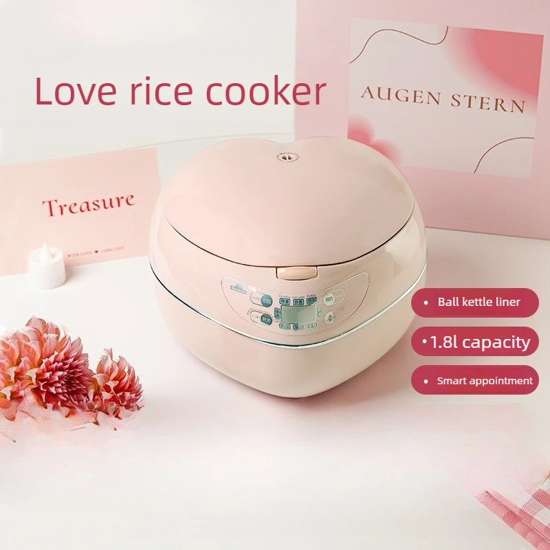 หม้อหุงข้าวรูปหัวใจ สีชมพู 1.8 - Baby Rice Food บทวิจารณ์และราคา