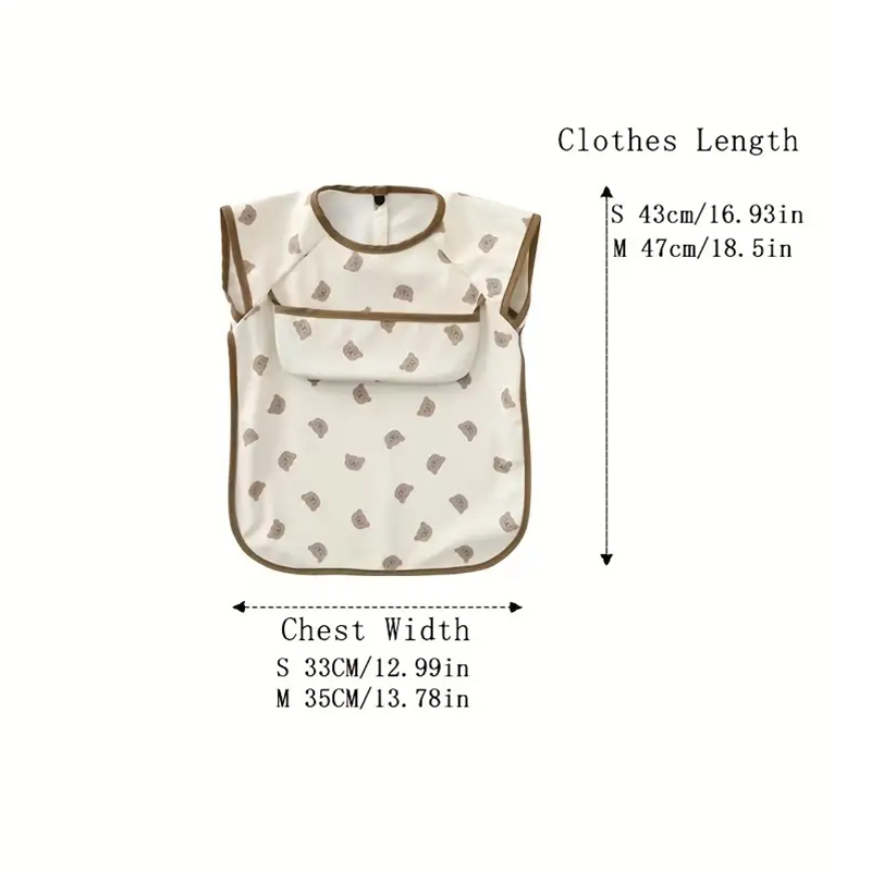 เด็กแขนกุด Bibs Burp ผ้านุ่มกั - Baby Food Apron บทวิจารณ์และราคา