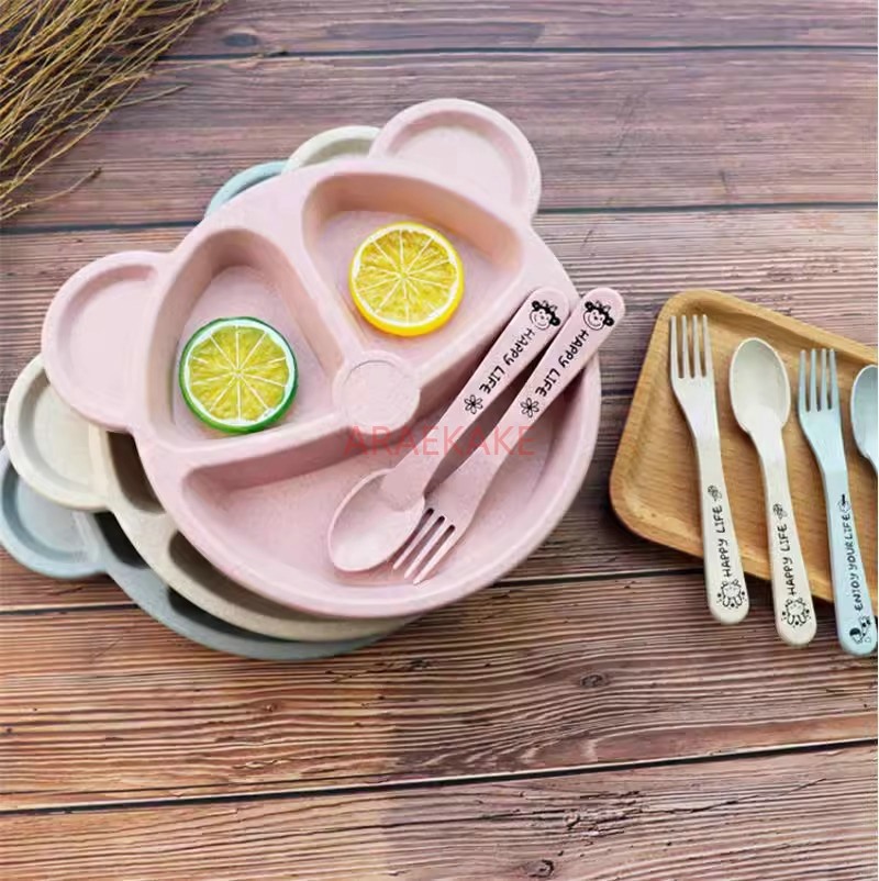 ชุดจานรับประทานอาหารสําหรับเด็ - Baby Food Usa บทวิจารณ์และราคา