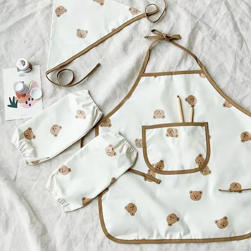 น่ารักการ์ตูนเด็กผ้ากันเปื้อนแ - Baby Food Apron บทวิจารณ์และราคา
