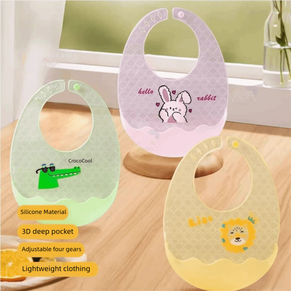 ผ้ากันเปื้อนเด็กน่ารักกันน้ำ ซ - Baby Food Apron บทวิจารณ์และราคา