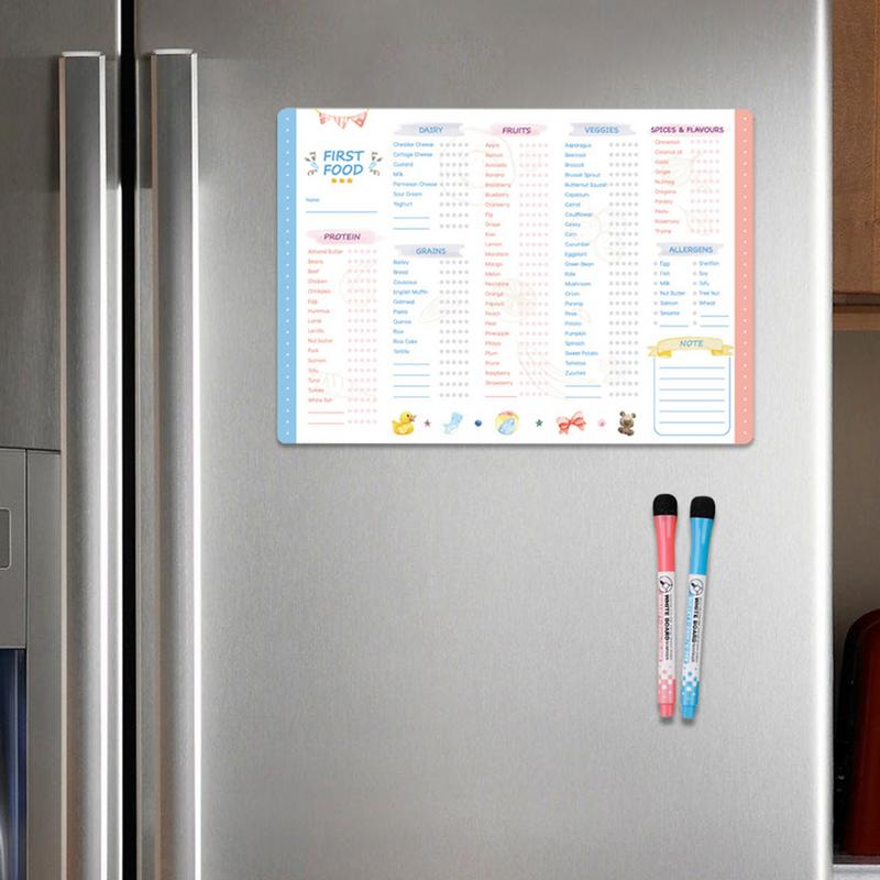 นำกลับมาใช้ใหม่ได้แผนภูมิอาหาร - Baby Food Tracker บทวิจารณ์และราคา