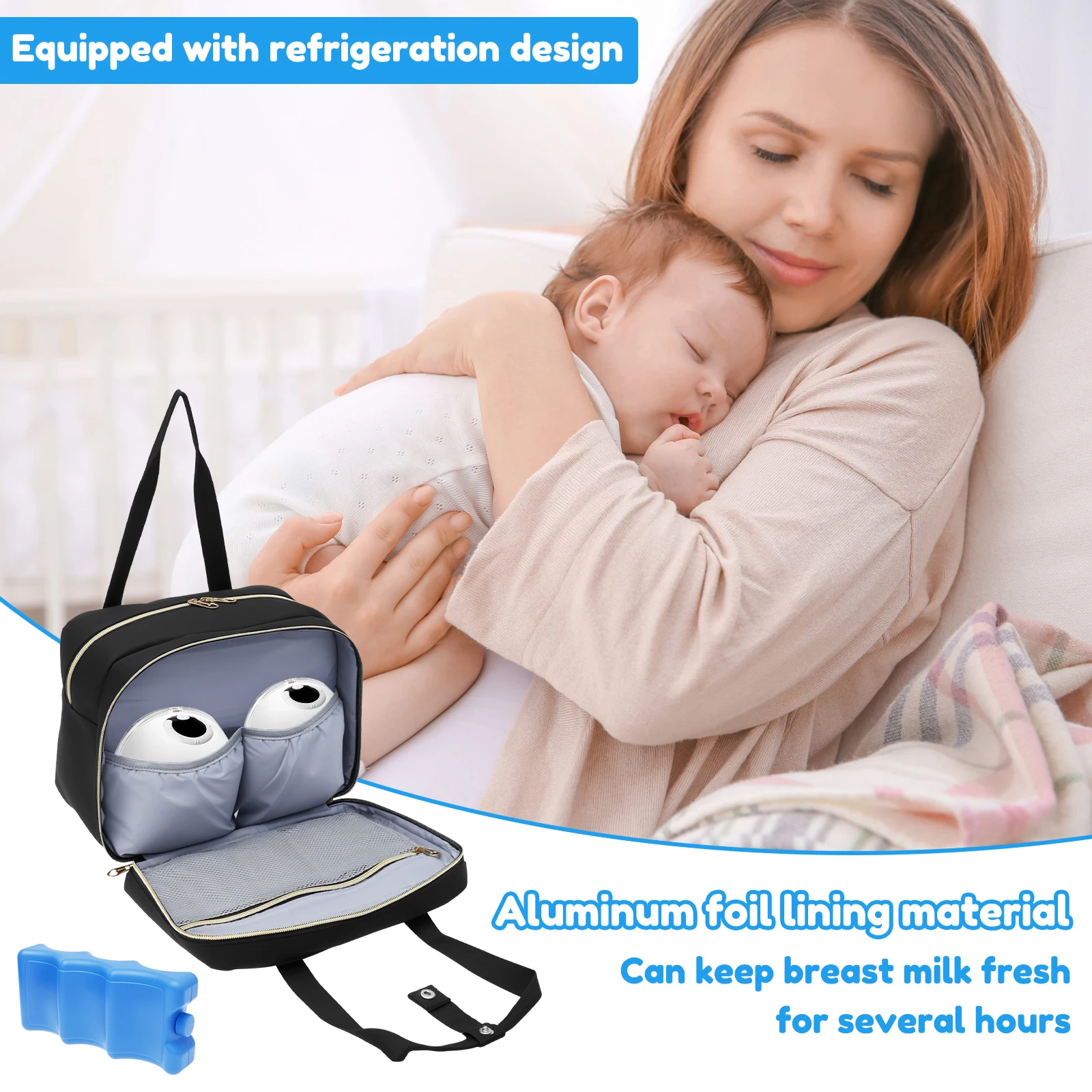 กระเป๋าเก็บน้ำนมแม่พร้อมแผ่นน้ - Baby Food Zip Lock Bag บทวิจารณ์และราคา