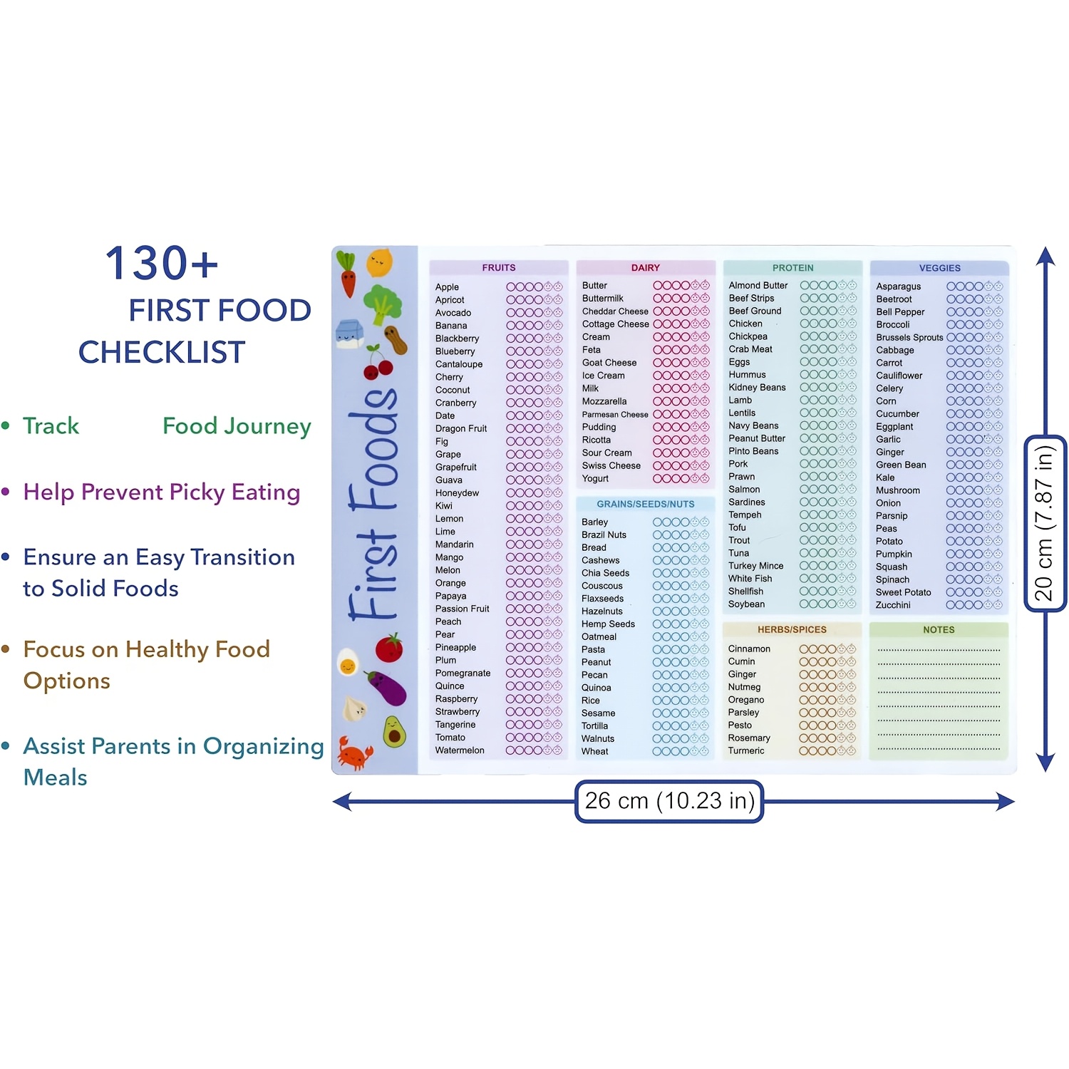 แผ่นบันทึกอาหารสำหรับเด็กทารก, - Baby Food Tracker บทวิจารณ์และราคา