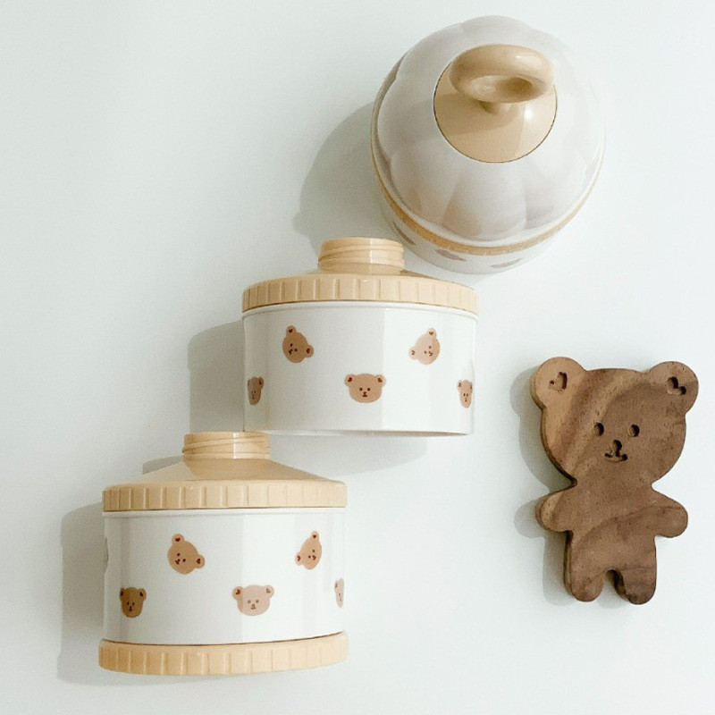 หมีน่ารักกล่องนมผงอุปกรณ์เสริม - Baby Food Category บทวิจารณ์และราคา