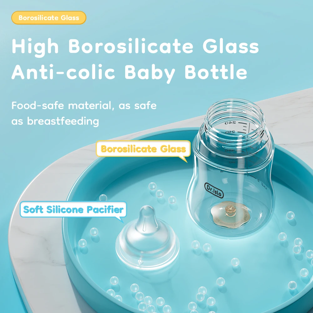 ขวดนมแก้วโบโรซิลิเกตสูง 80/160 - Baby Food Containers Glass บทวิจารณ์และราคา