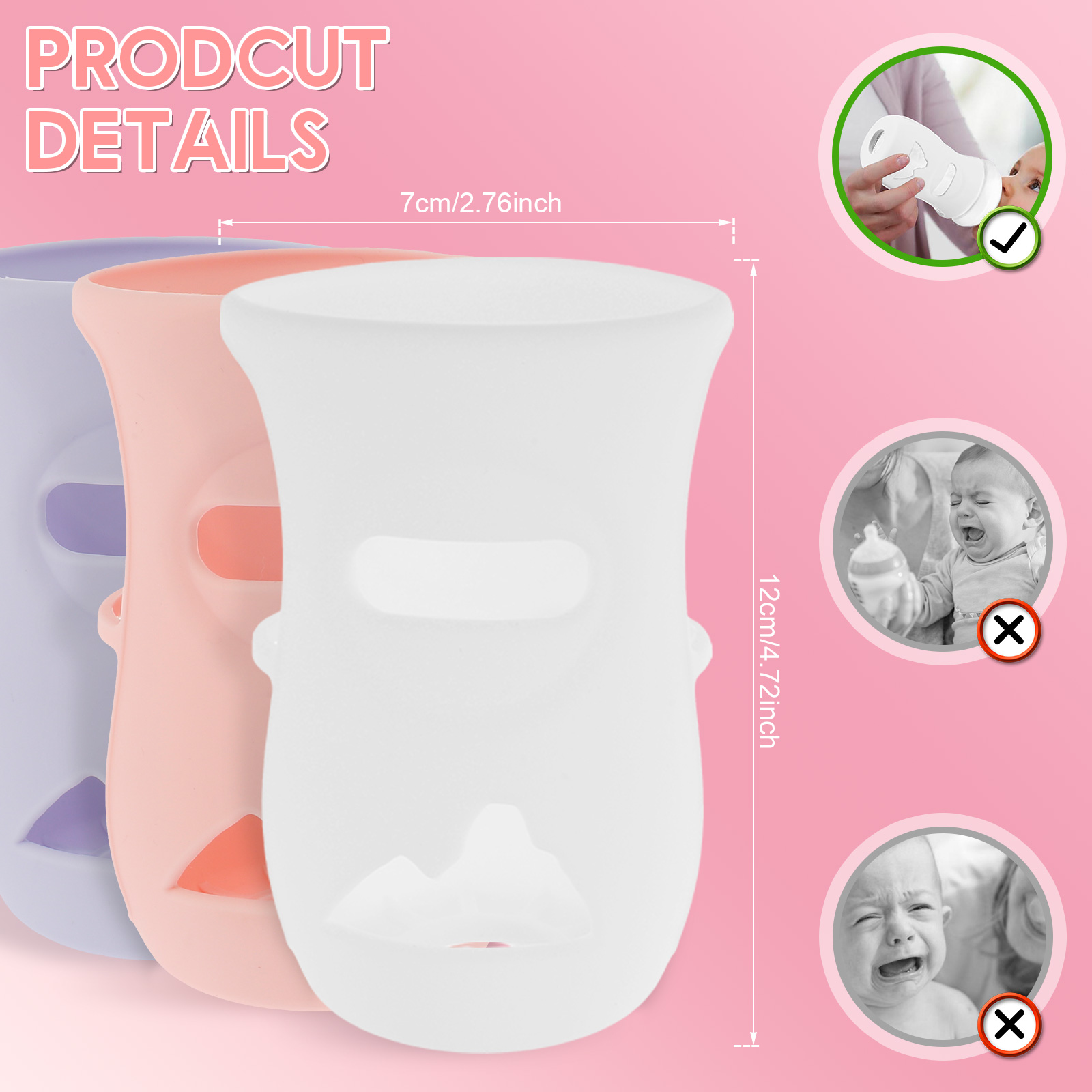 แขนซิลิโคนซิลิโคนเด็กขวดแก้วฉน - Baby Food Zip Lock Bag บทวิจารณ์และราคา