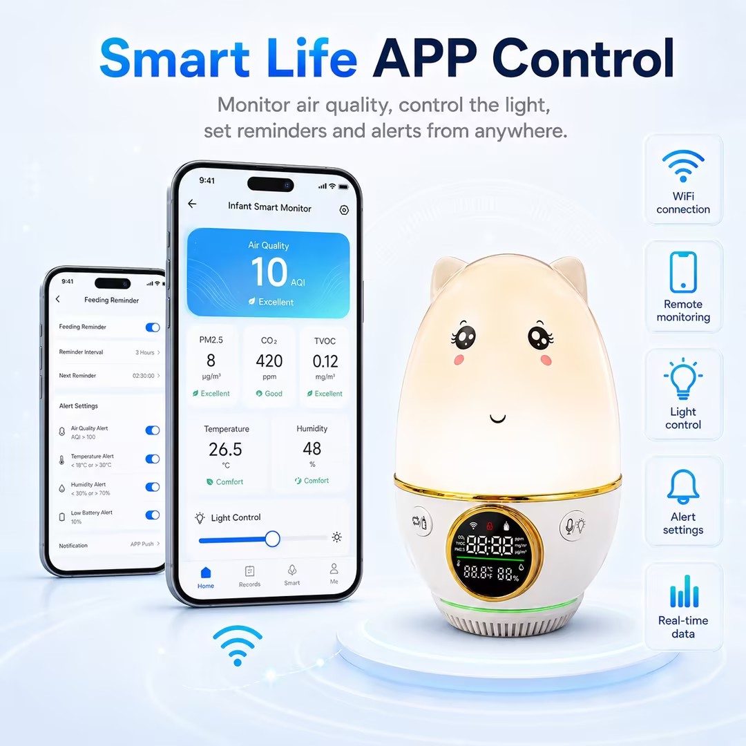 เครื่องตรวจสอบเด็กอัจฉริยะ, กา - Baby Food Tracker บทวิจารณ์และราคา