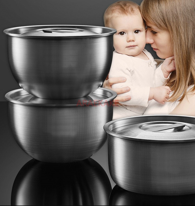 ชามนึ่งไข่เด็ก สแตนเลส 304 ขนา - Baby Food Usa บทวิจารณ์และราคา