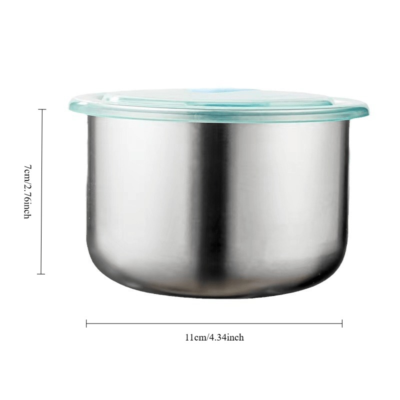 กล่องอาหารกลางวันทรงกลมป้องกัน - Baby Food Containers Glass บทวิจารณ์และราคา