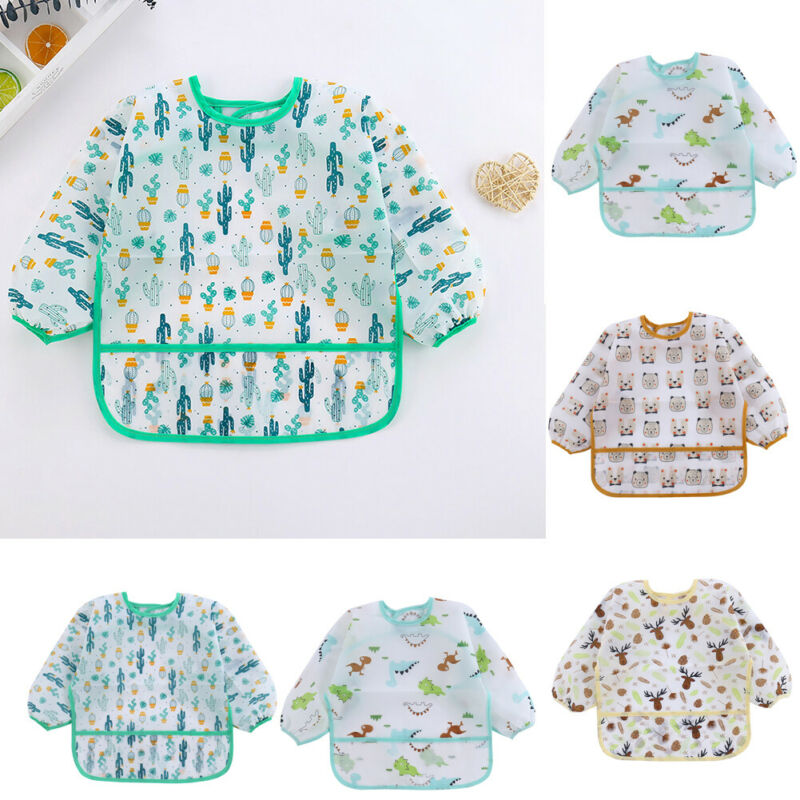 ผ้ากันเปื้อนเด็กใหม่น่ารักเด็ก - Baby Food Apron บทวิจารณ์และราคา