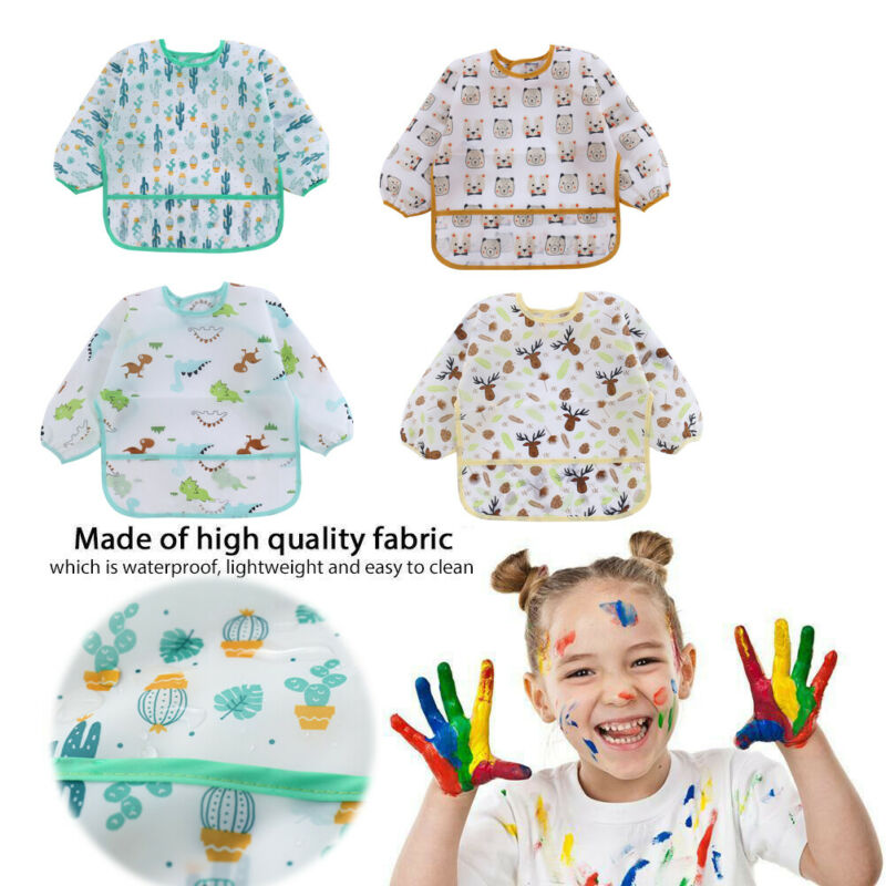 ผ้ากันเปื้อนเด็กใหม่น่ารักเด็ก - Baby Food Apron บทวิจารณ์และราคา
