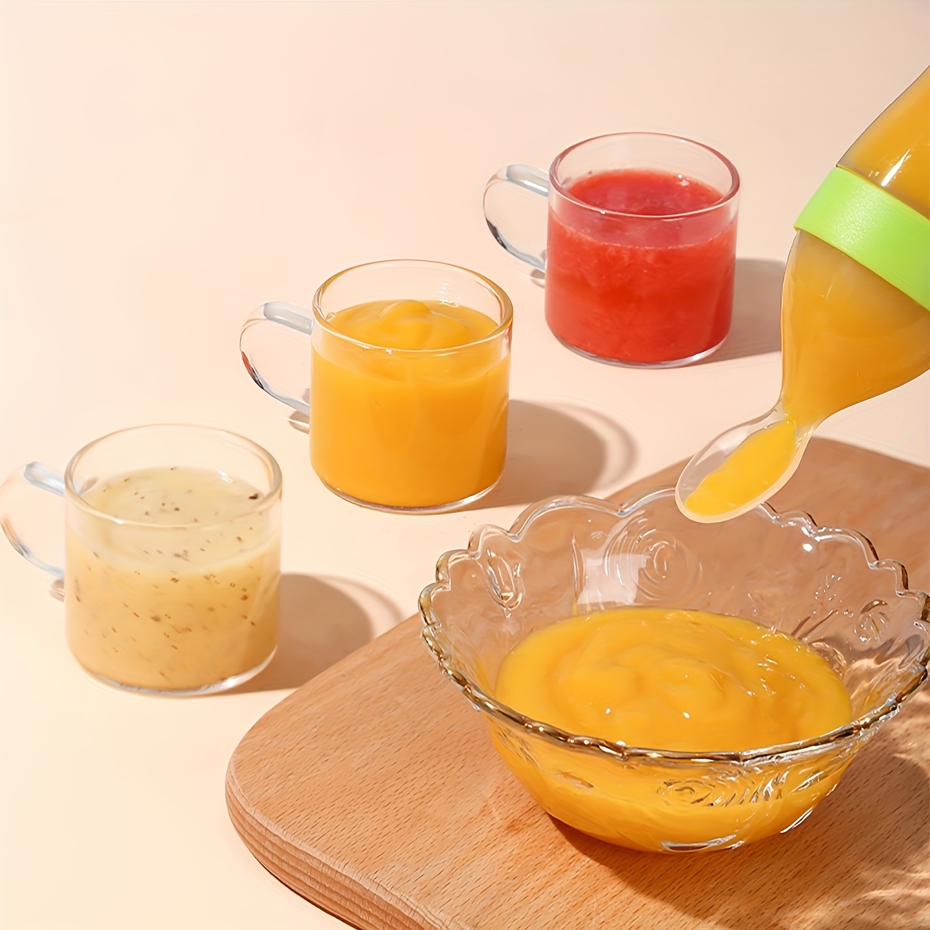 9 ชิ้นช้อนส้อม: 1 ขวดนมซิลิโคน - Baby Rice Food บทวิจารณ์และราคา