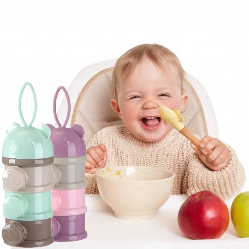 กล่องเก็บอาหารเด็กแบบพกพา 3/4  - Baby Food Category บทวิจารณ์และราคา