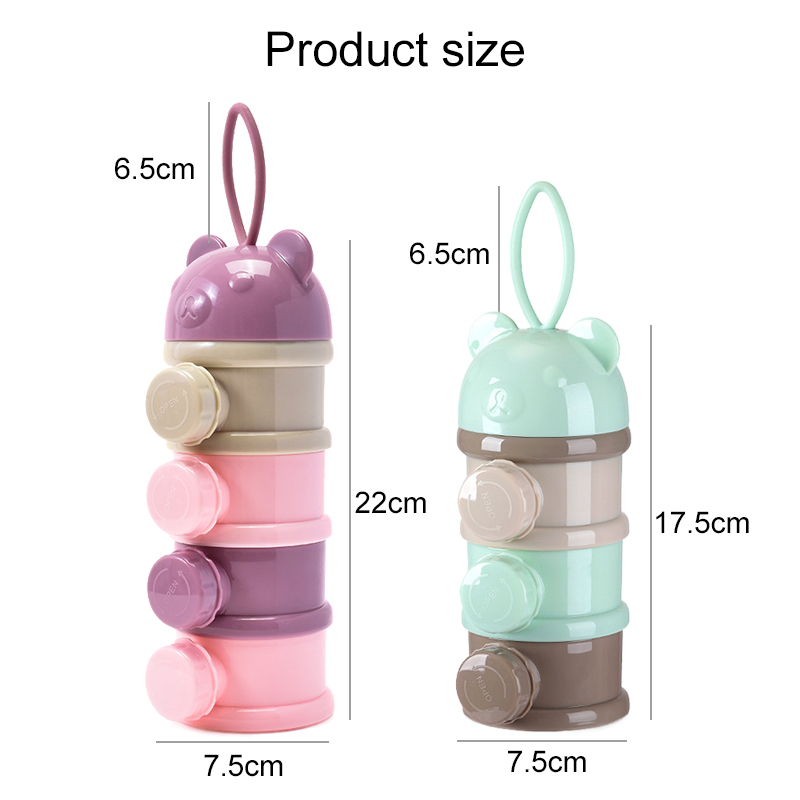 กล่องเก็บอาหารเด็กแบบพกพา 3/4  - Baby Food Category บทวิจารณ์และราคา