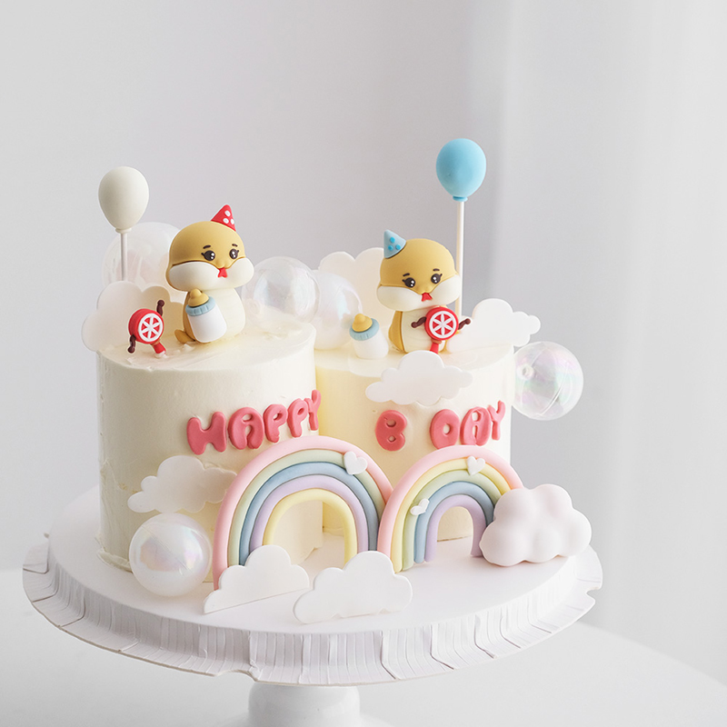 2025 งูปีทารกแรกเกิดเค้กวันเกิ - Baby Food Newborn บทวิจารณ์และราคา