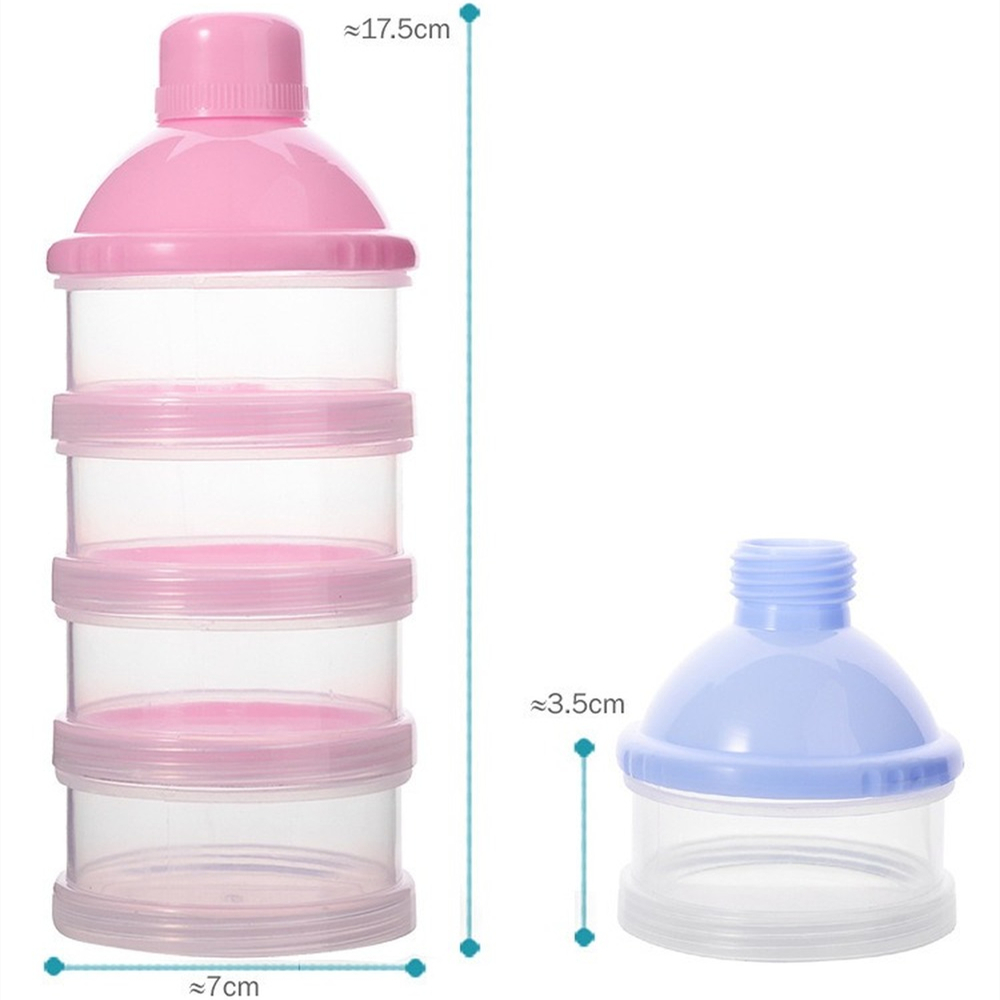 กล่องแบ่งนมผงแบบพกพา กล่องเก็บ - Baby Food Category บทวิจารณ์และราคา